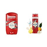 Old Spice Deep Sea Deo Stick für Männer (50 ml)+ Old Spice Deep Sea 3-in-1 Duschgel & Shampoo für Männer (250 ml)