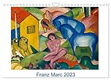 Franz Marc 2023 (Wandkalender 2023 DIN A4 quer) Monatskalender