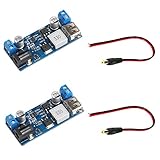 Youmile 2Pcs 12V auf 5V 5A Wandler Step-Down Netzteil 24V / 12V auf 5V 5A Spannungsregler DC 9V-36V Step Down auf DC 5V-5,3V 3,5-6A Volt T