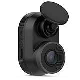 Garmin DashCam Mini – ultrakompakte Dashcam (3,1x5,9x2,9 cm) mit HD-Aufnahmen in 1440p mit 140° Bildwinkel; praktische Mini-Klebehalterung für den Innenraum, automatische Speicherung von Unfallvideos