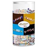 Mars, Snickers, Bounty & Twix Schokoriegel Miniatures Mix, Schokolade Großpackung, Party-Mix, 296 Riegel, 3 kg