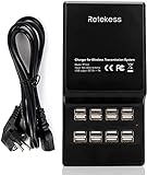 Retekess TT002 USB-Ladegerät mit 16 Anschlüssen für das Retekess Tour Guide-System Kompatibel mit Retekess T130-T131 TT103-TT104 TT101-TT102