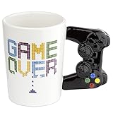 Puckator Tasse mit Griff und Game Controller, Acrylic, Weiß, 1 Stück (1er Pack)