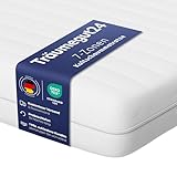 Träumegut24 AquaFlex 7-Zonen Kaltschaummatratze | Ergonomische Matratze | Härtegrad H2 & H3 | ÖkoTex Zertifiziert | Rollmatratze (12cm, 90 x 200 cm)