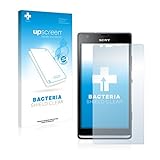 upscreen Antibakterielle Schutzfolie kompatibel mit Sony Xperia SP M35i C5303 klare Displayschutz-Folie