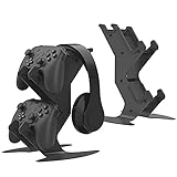 Controller Halter, Multifunktions Game Controller Headset Halterung für Xbox series x / Xbox One / PS5 / PS4 / Switch, Aluminium Metall Material Game Controller Zubehör