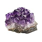 BEISHI. Amethyst Crystal Geode Dark Purple Amethyst Geode Natürlich for Glück &Wohnkultur (Color : 40-50g)