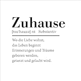 Pro-Art Glasbild Zuhause II, 20x20
