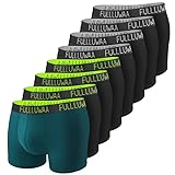 Fullluwaa Boxershorts Herren 8er Pack Unterhosen Männer Baumwolle Men Retroshorts Boxer Unterwäsche S, M, L, XL, XXL, XXXL