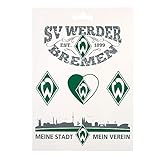 Werder Bremen Aufkleber-Set Motive 6tlg. SV