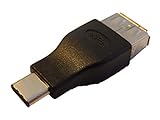 vhbw USB Typ C auf USB 3.0 Adapter kompatibel mit Sony Xperia XZ - OTG-Highspeed-Adapter