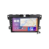 YCJB Android 12.0 Autoradio Stereo Navi für Mazda CX-7 2007-2015 Sat GPS Navigation 9 zoll Cartablet Multimedia Player FM BT Receiver mit 4G 5G WIFI SWC DSP Carplay,M800s