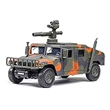 MAQINA 1/32 Für Hummer H1 Modifizierte Druckgusslegierung Automodell Simulation Sound Licht Spielzeug Fahrzeug Spielzeugmodellauto (Farbe : Orange)