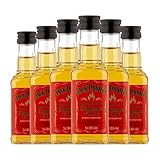 Whisky Bourbon Jack Daniel's Tennessee Fire Miniaturflasche 5 cl (Karton mit 6 Miniaturflasche von 5 cl)