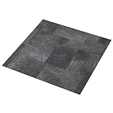 vidaXL PVC Laminat Dielen Selbstklebend Vinylboden Vinyl Boden Planken Bodenbelag Fußboden Designboden Dielenboden 5,11m² Holzoptik Grau