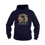 Zoko Apparel Unisex-Shirt 'You've Seen My Downstairs Mix Up', Hoodie Navy, XX-Large