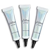 Glitter Eyeshadow Primer, Long Lasting & Smudgeproof Eye Makeup Base Gel, Matte Eyeshadow Base For Oily Lids, 3 Pack