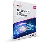 Bitdefender Total Security 2022 - 5 Geräte | 3 Jahre Abonnement | PC/Mac | Aktivierungscode per Post