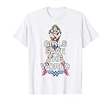 US DC Wonder Woman Girls Save World 01 T-Shirt