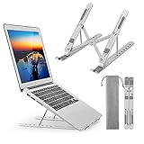 Laptop Stand, OCDAY Laptop Ständer, Tragbar Höhenverstellbarer Belüfteter Notebook Ständer, für MacBook Pro/Air HP, MateBook, Lenovo alle 10'~15.6' Notebooks