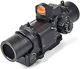 Taktisches 1-4X Red Dot-Zielfernrohr Pistolenvisier IPX6 Wasserdicht Fit 20 Mm Picatinny 17 19 9 Mm AR15 M4 AK