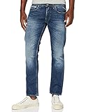 Replay Herren Grover Straight Jeans, Blau (Dark Blue 7), W30/L30 (Herstellergröße: 30)