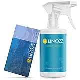 LINOZZ Geruchsneutralisierer Raum-Spray 500 ml. Geruchsentferner Wohnung, Küche. Als Luftreiniger bei Urin, Raucherzimmer. Textilerfrischer für Anzug.