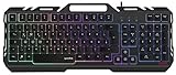 Speedlink ORIOS Gaming-Tastatur - mit RGB-Beleuchtung, 5 Beleuchtungsmodi, praktische Smartphone-Halterung, schwarz