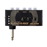VALETON Rushead Max Mini Verstärker USB Aufladbar Portabel Hosentasche Gitarre Kopfhörerverstärker Schlafzimmer Multieffekte RH-100