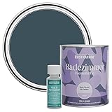 Rust-Oleum wasserfeste dunkelblau Fliesenfarbe für Badezimmer in Matt Finish - Abendblau 750ML
