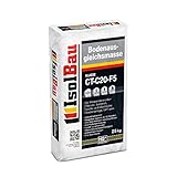 Isolbau Bodenausgleichsmasse 2-20mm CT-C20-F5-25 kg Selbstnivellierende Ausgleichsmasse für Bodenunterlagen im Innenb