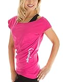 Winshape Damen Dance-Shirt WTR12 Freizeit Fitness Workout T-Shirt, rosa (Pink), M