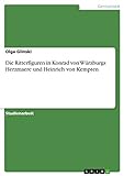 Die Ritterfiguren in Konrad von Würzburgs Herzmaere und Heinrich von Kempten