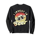 Ich investiere in Bier Heimbrauen Hobbybrauer Sweatshirt