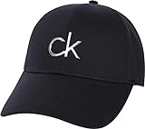 Calvin Klein Damen BB Cap Baseballkappe, Ck Schwarz, Einheitsgröße