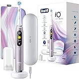 Oral-B iO Series 9 Elektrische Zahnbürste/Electric Toothbrush, 7 Putzmodi für Zahnpflege, Magnet-Technologie & 3D-Analyse, Farbdisplay, Lade-Reiseetui & Beauty-Tasche, Special Edition, Rose Quartz