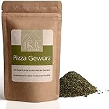 JKR Spices Pizzagewürz - Gewürzmischung, Pulver, Gewürz | Ideal zum Kochen für Pizzen und italienische Gerichte - Pasta, Nudeln und Co. (500 GR)