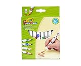 Crayola Mini Kids Buntstifte Kinder, Malstifte Set für Kleinkinder in 8 Farbtönen, Dicke Buntstifte zum Malen, Bastel Set, Stifte mit Gummispitze, Malstifte Kleinkinder ab 1 Jahr