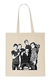 Unbekannt One Direction Funny natürliche organische Tasche/natural organic Bag (Beige)