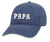 N \ A Herren Papa Vatertag Custom bestickt Twill-Schnalle hinten verstellbar Hut