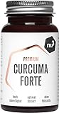 nu3 Premium Kurkuma Forte - 60 Curcuma Kapseln - NovaSOL® Curcumin 185x höhere Bioverfügbarkeit als natives Curcumin - vegane Kapsel mit flüssigem Curcumin - plus Vitamin C und D - ohne Füllstoffe