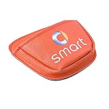 QXBCHBTX Auto Seitentasche Organizer Für Mercedes Smart 451 453 Forfour Fortwo Leder Aufbewahrungstasche Patch-Tasche Handy Trümmer Karte Zubehör,