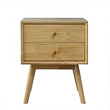 XiYou Nachttische Massivholz Nordic Mini Modern Minimalist Kleine Wohnung Eiche Kleiderschrank Schlafzimmer Lagerung Nachtschrank