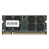 ASHATA DDR2 Speicher, PC2-5300 Laptop Speicher DDR2 667 MHz 2GB Ram 200Pin Modul Board,Computer Arbeitsspeicher für Intel/AMD Motherboard