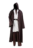 Star Wars Kostüme Obi Wan Kenobi Kostüm Jedi Kostüme für Erwachsene Herren M