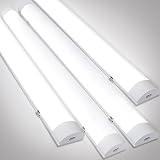 Peviasot 4 Stück LED Feuchtraumleuchte 150CM 48W 3600LM Deckenleucht IP65 Wasserfest Neutralweiß Verknüpfbar Werkstattlampe für Garage Keller Werkstatt Feuchtraum Bad Büro Hobby