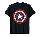 Marvel Captain America Avengers Schild Comic Grafik T-Shirt T-S