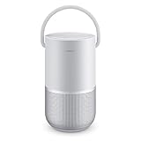 Bose Portable Smart Speaker – mit integrierter Alexa-Sprachsteuerung, in Silber