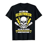 Elektroniker Tshirt Handwerker Werkzeug Elektrotechnik Volt T-Shirt