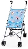Bayer Design 30134AA Puppen Buggy, faltbar, mit Doppelrädern, b